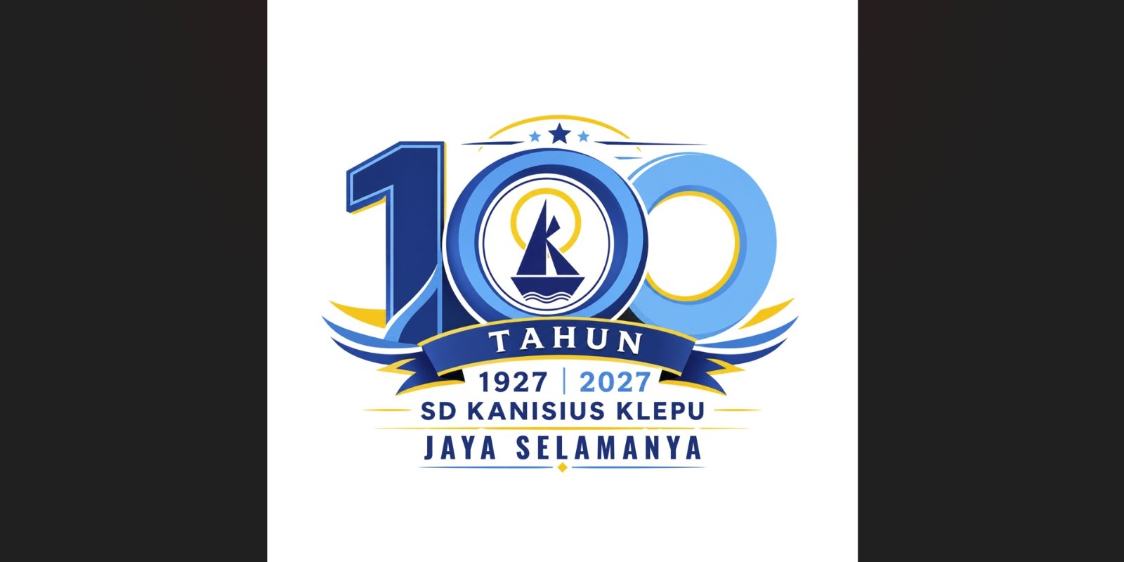 LOGO 100 TAHUN SD KANISIUS KLEPU